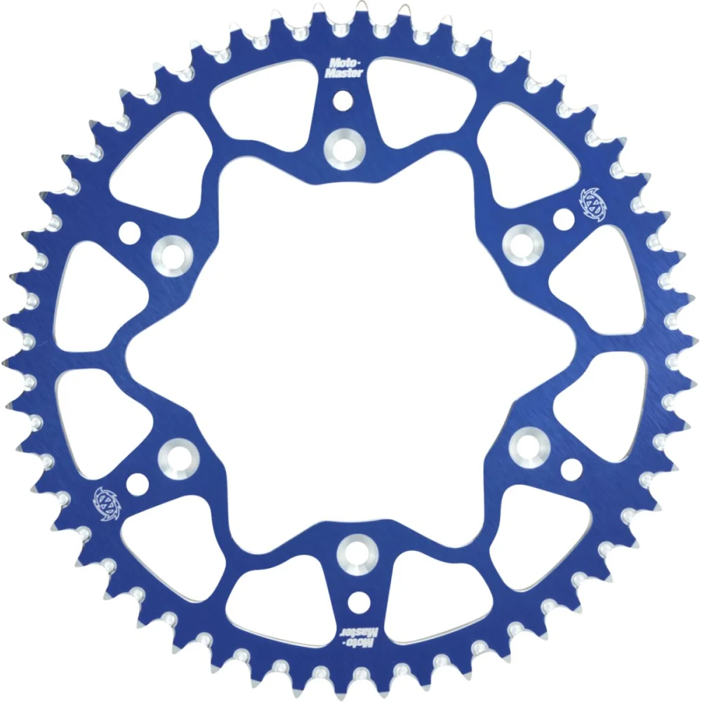 Corona Posteriore In Alluminio 7075 48 Denti Catena 520 Blue Moto Master - 1