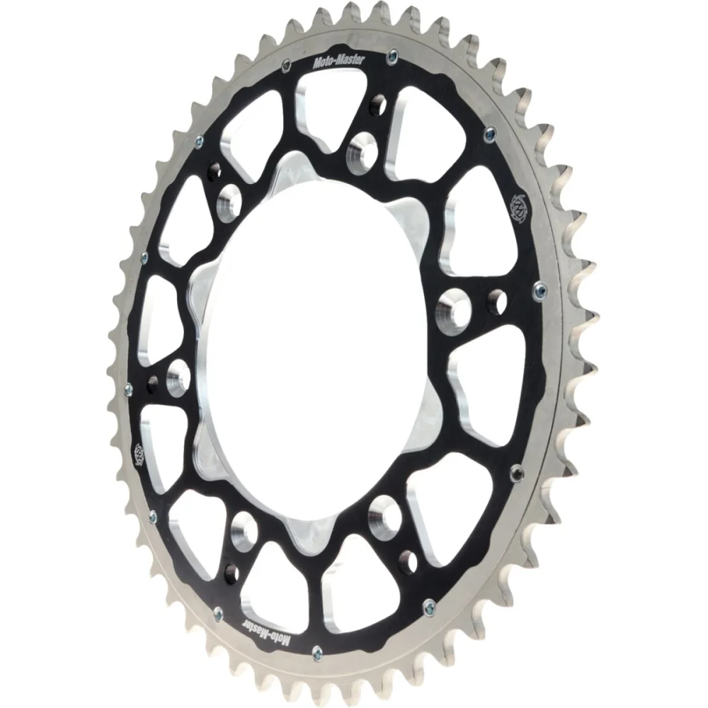 Fusion Series Corona Posteriore Dual Ring 48 Denti Catena 520 Black Moto Master - 2