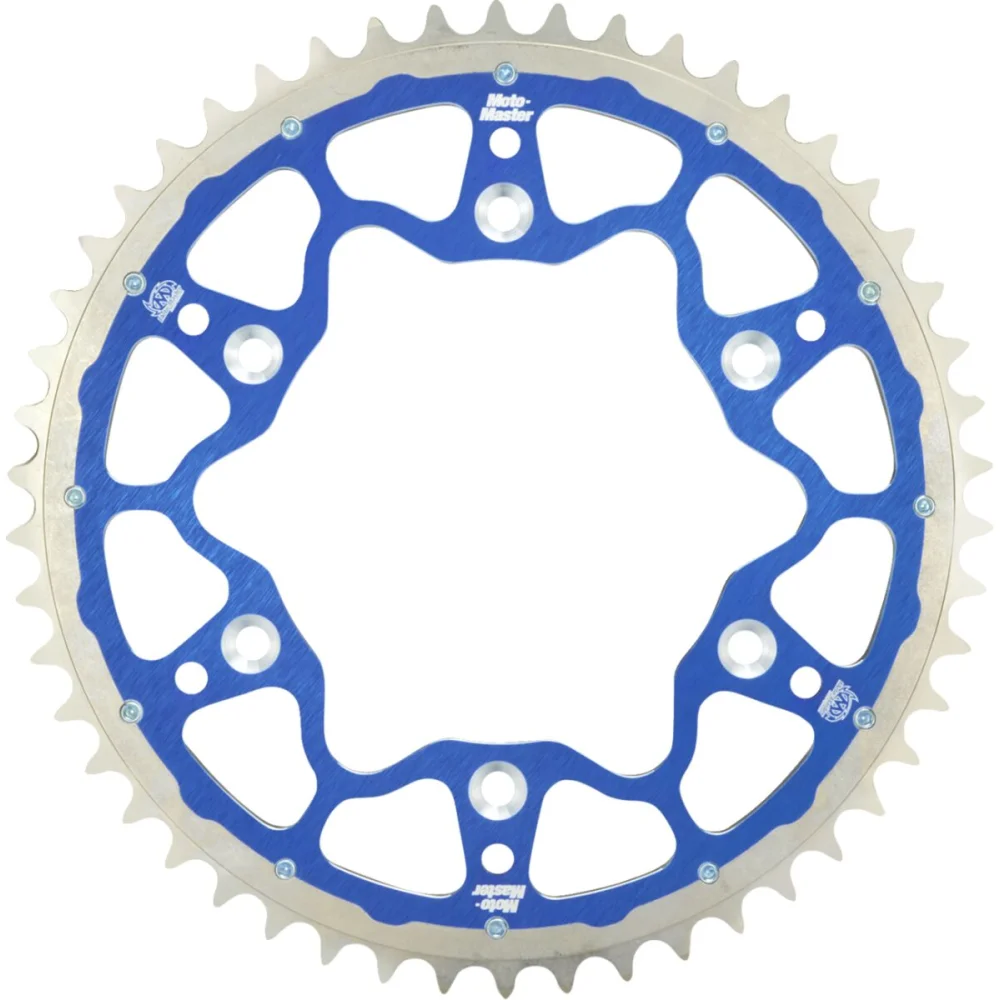Fusion Series Corona Posteriore Dual Ring 50 Denti Catena 520 Blue Moto Master
