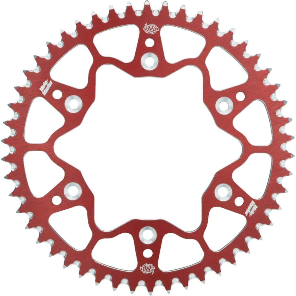 Corona Posteriore In Alluminio 7075 48 Denti Catena 520 Red Moto Master