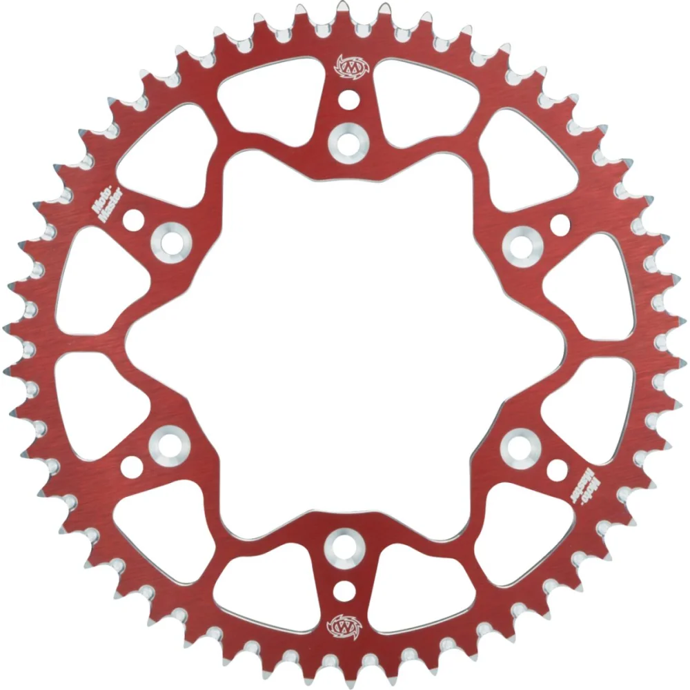 Corona Posteriore In Alluminio 7075 50 Denti Catena 520 Red Moto Master