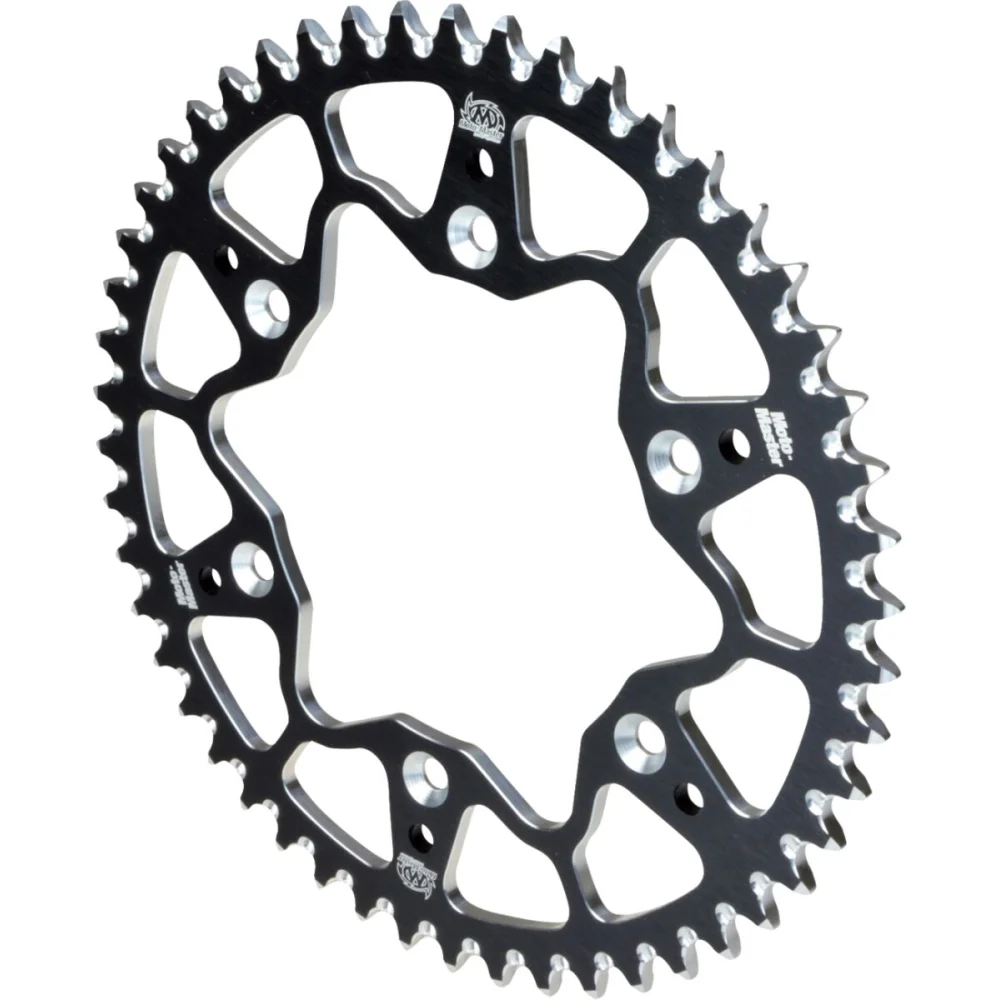 Corona Posteriore In Alluminio 7075 52 Denti Catena 420 Black Moto Master - 2