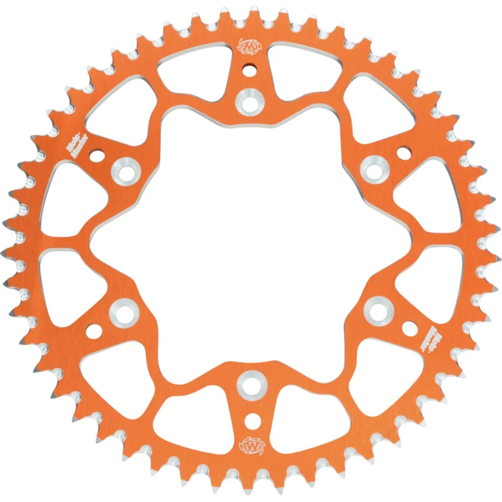 Corona Posteriore In Alluminio 7075 50 Denti Catena 420 Orange Moto Master