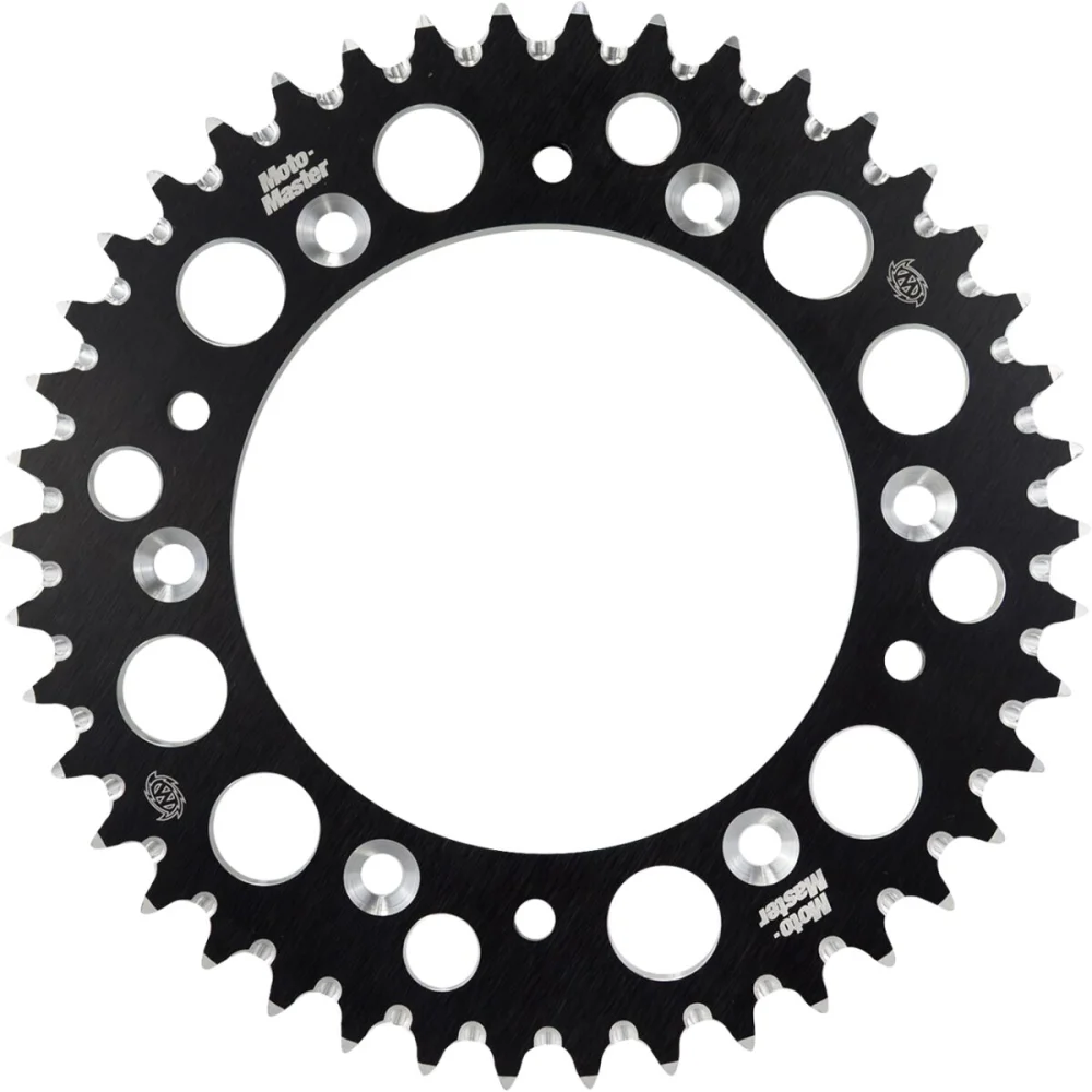 Corona Posteriore In Alluminio 7075 40 Denti Catena 415 Black Moto Master