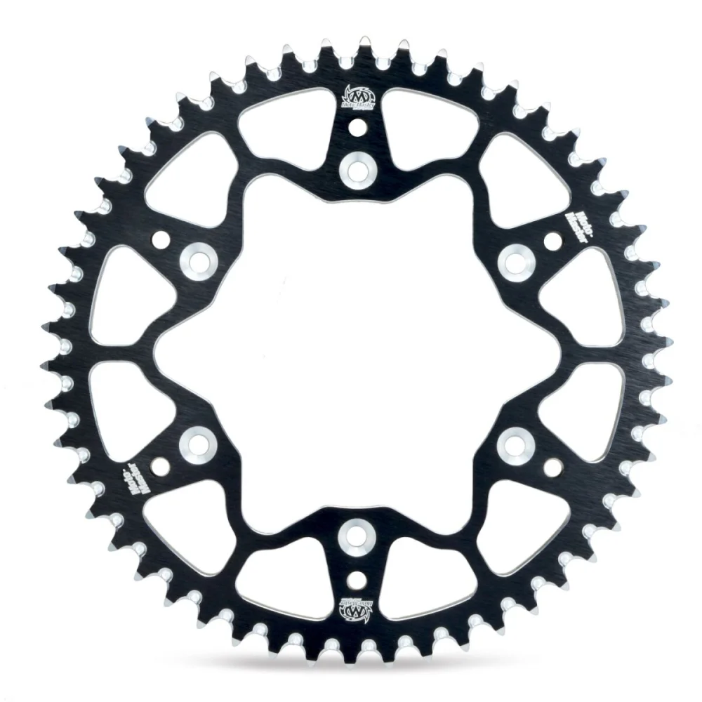Corona Posteriore In Alluminio 45 Denti Catena 420 Black Moto Master - 1