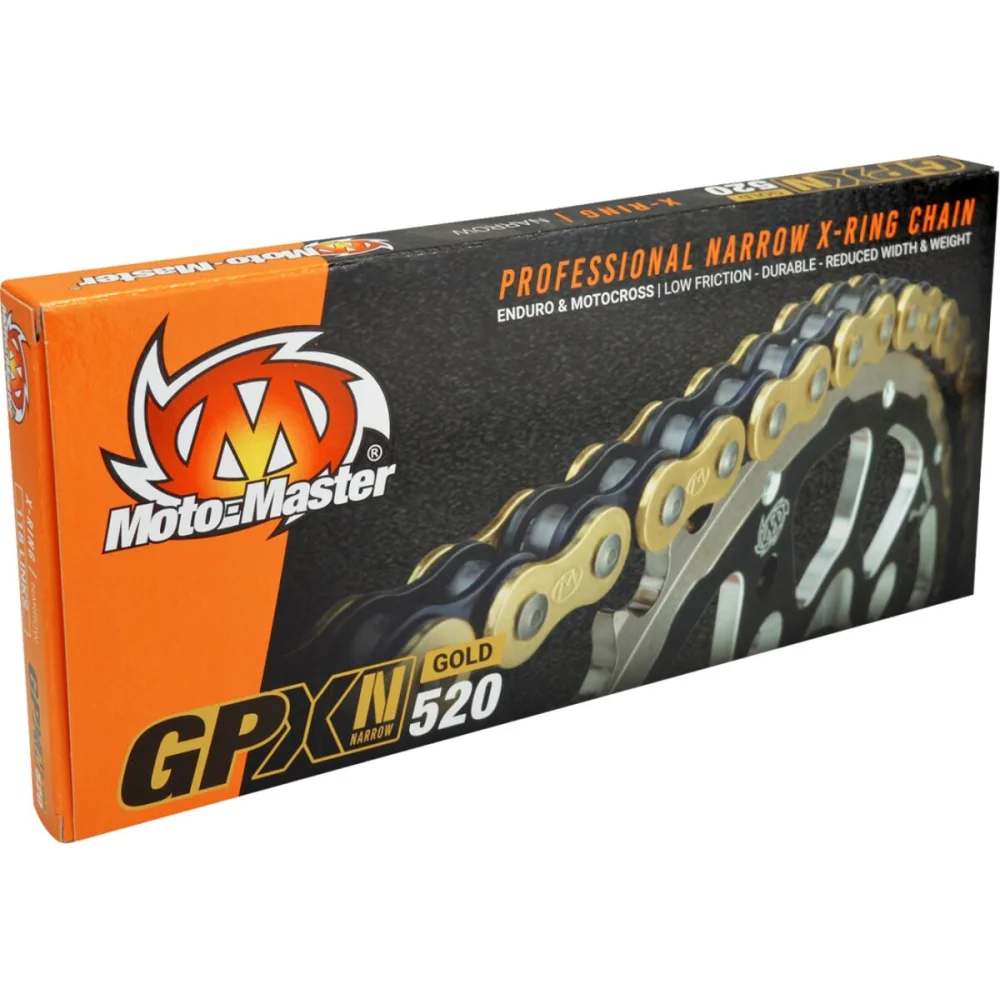 Catena Di Trasmissione Gpx N Catena 520 Steel Gold Moto Master