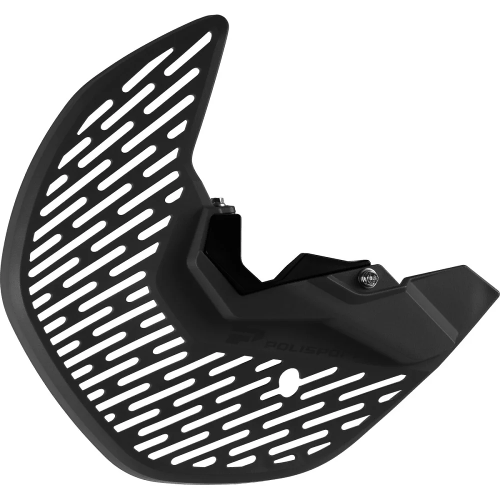 Protezioni Per Disco Freno E Forcella Mx Plastic Black Polisport