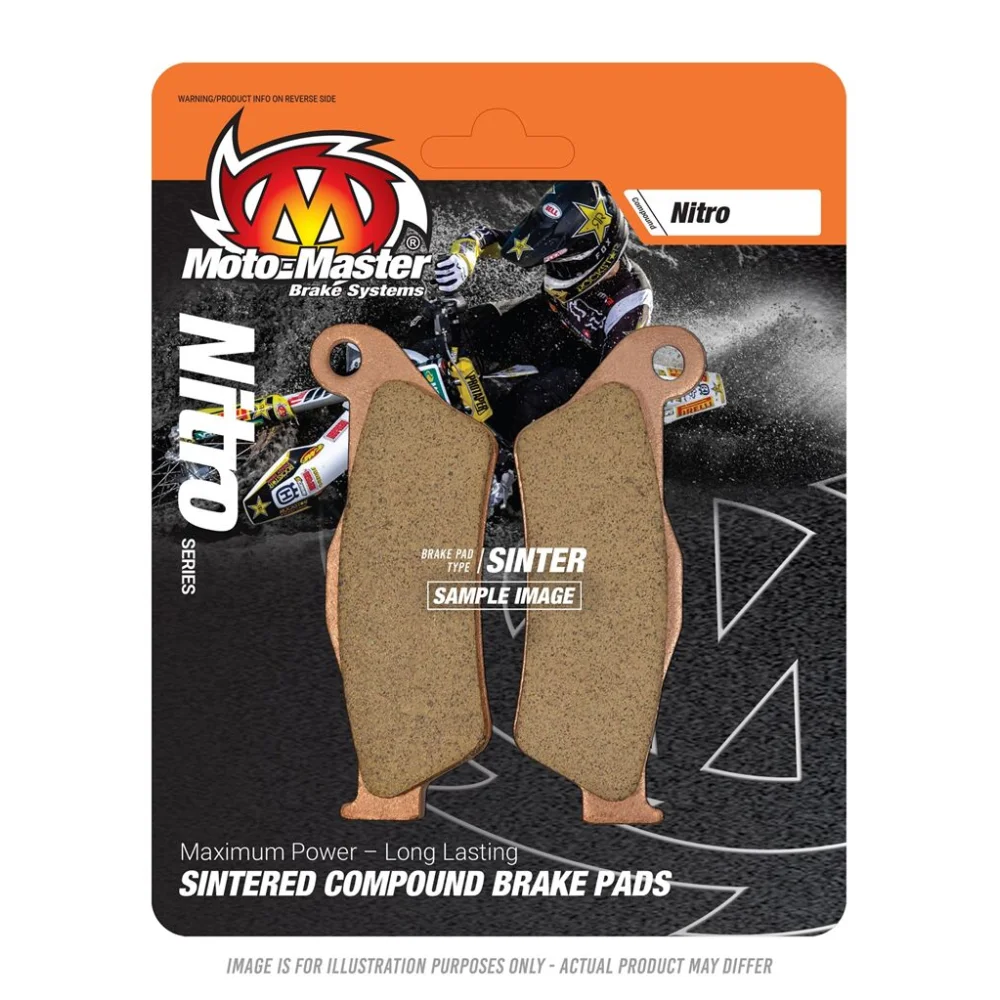 Pastiglie Freno Nitro Sintered Metal Moto Master - 2
