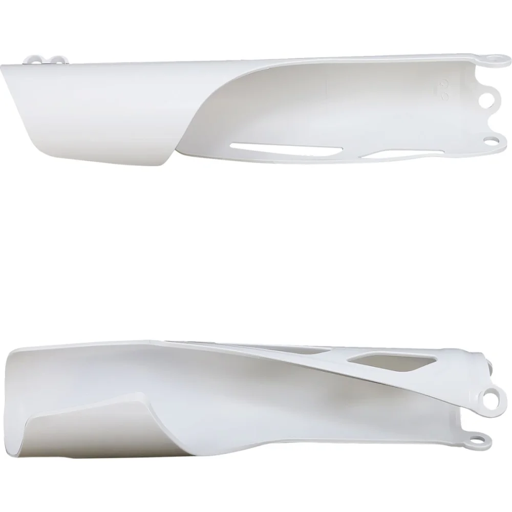 Copertura Protezione Forcella Plastic White Polisport