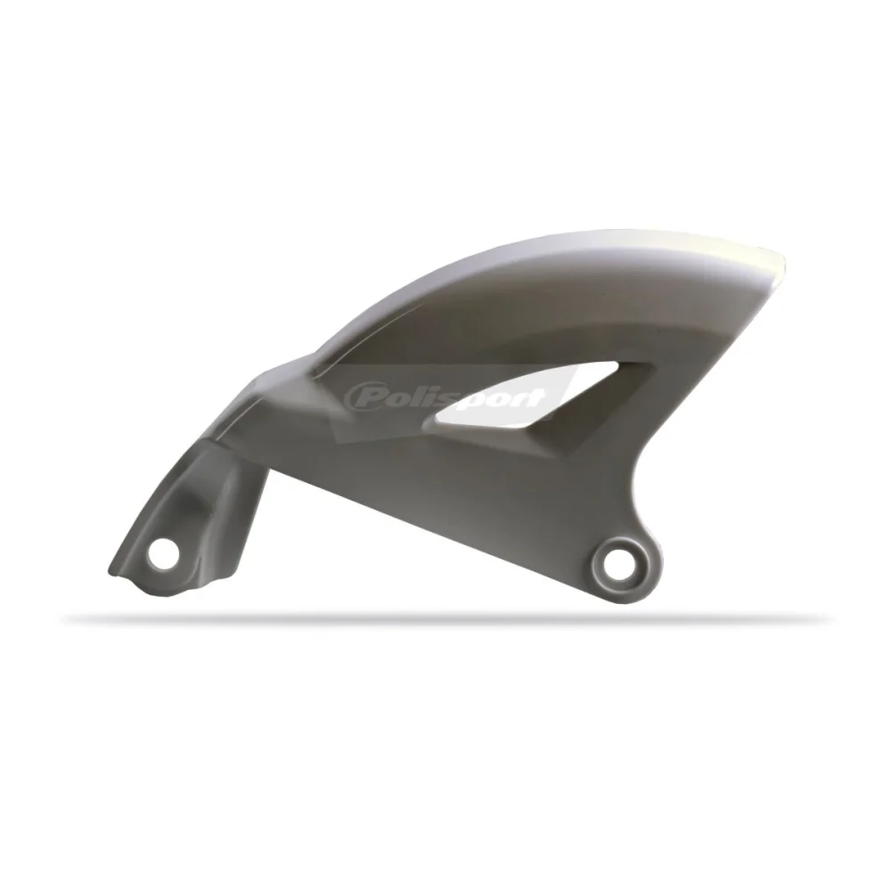 Protezione Per Disco Freno E Parte Inferiore Forcella Polisport Bianca Per Yamaha Polisport