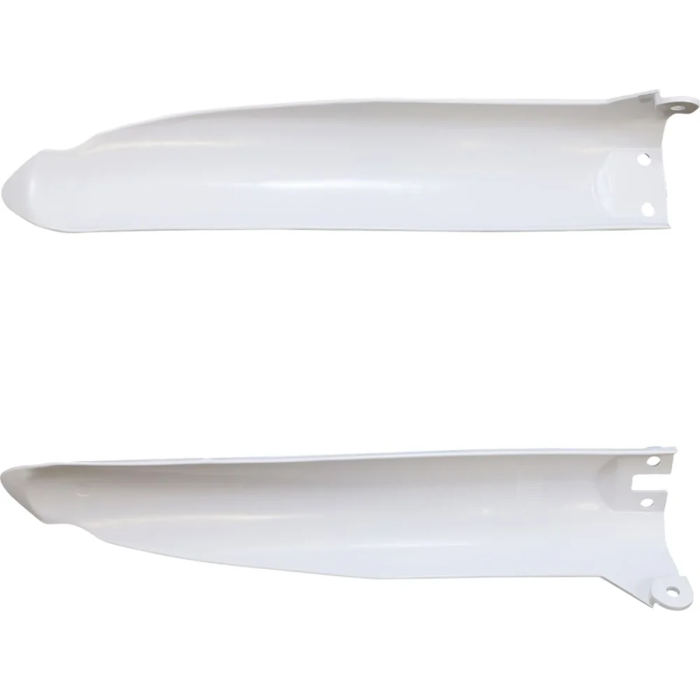 Copertura Protezione Forcella Plastic White Polisport