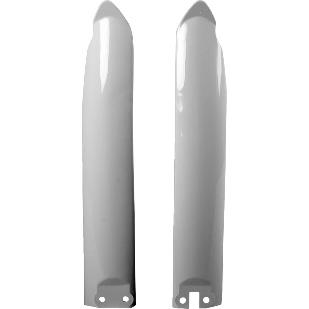Copertura Protezione Forcella Plastic White Polisport - 2