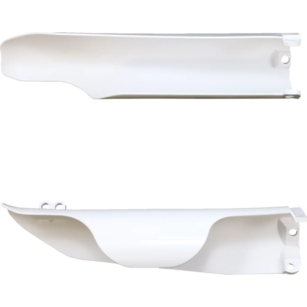 Copertura Protezione Forcella Plastic White Polisport
