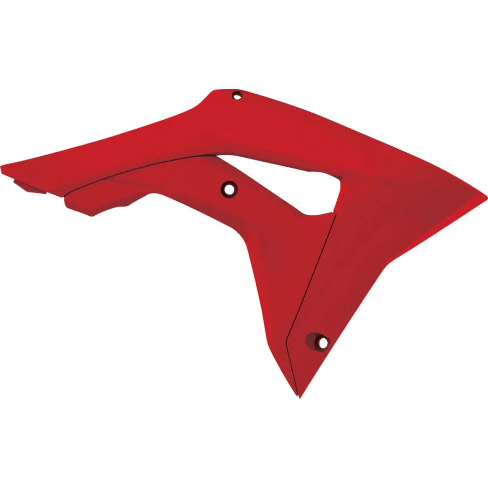 Coperture Radiatore Per Honda Plastic Red Polisport