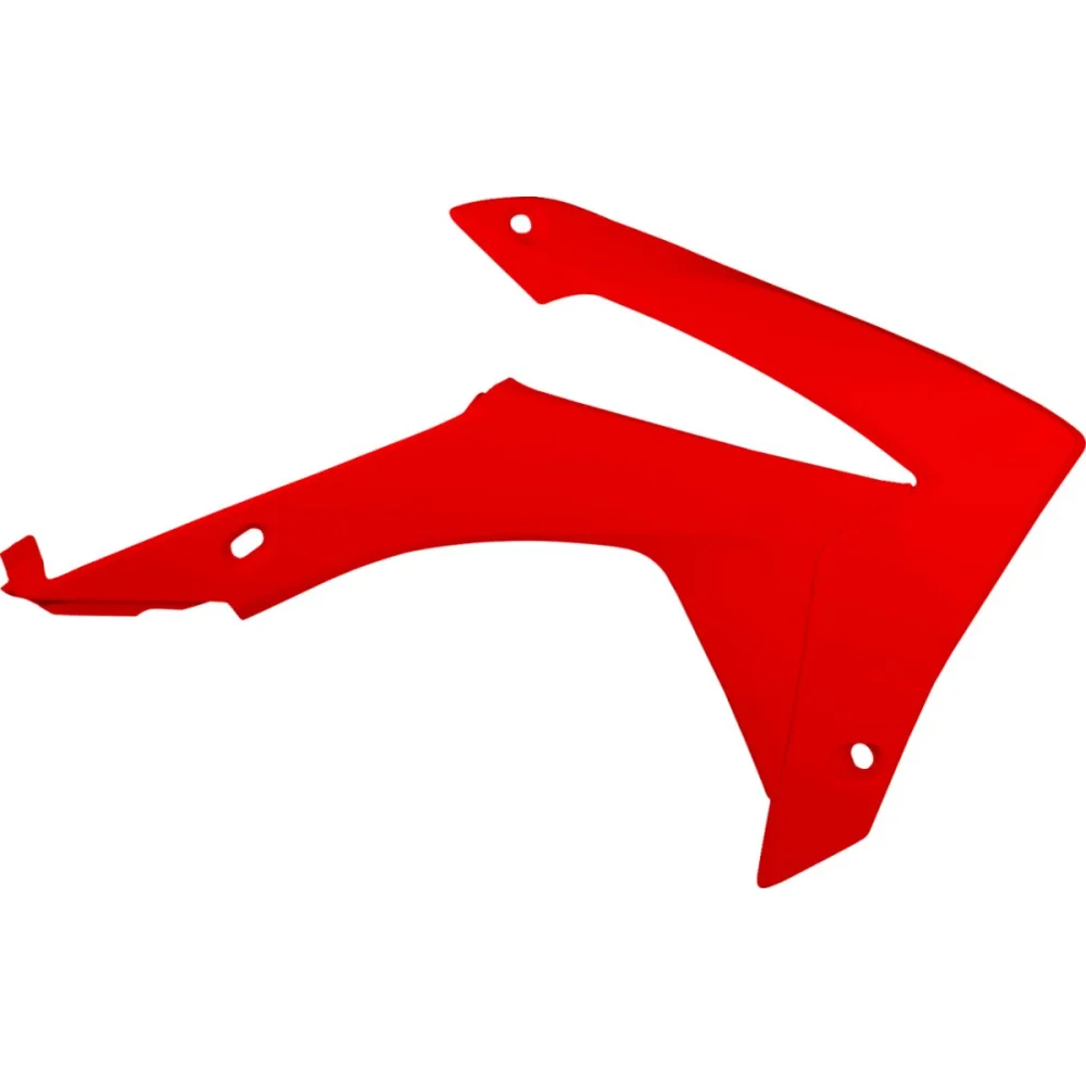 Coperture Radiatore Per Honda Plastic Red Polisport