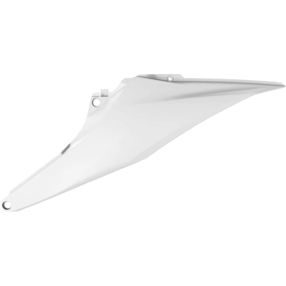 Pannelli Laterali Per Ktm Plastic White Polisport