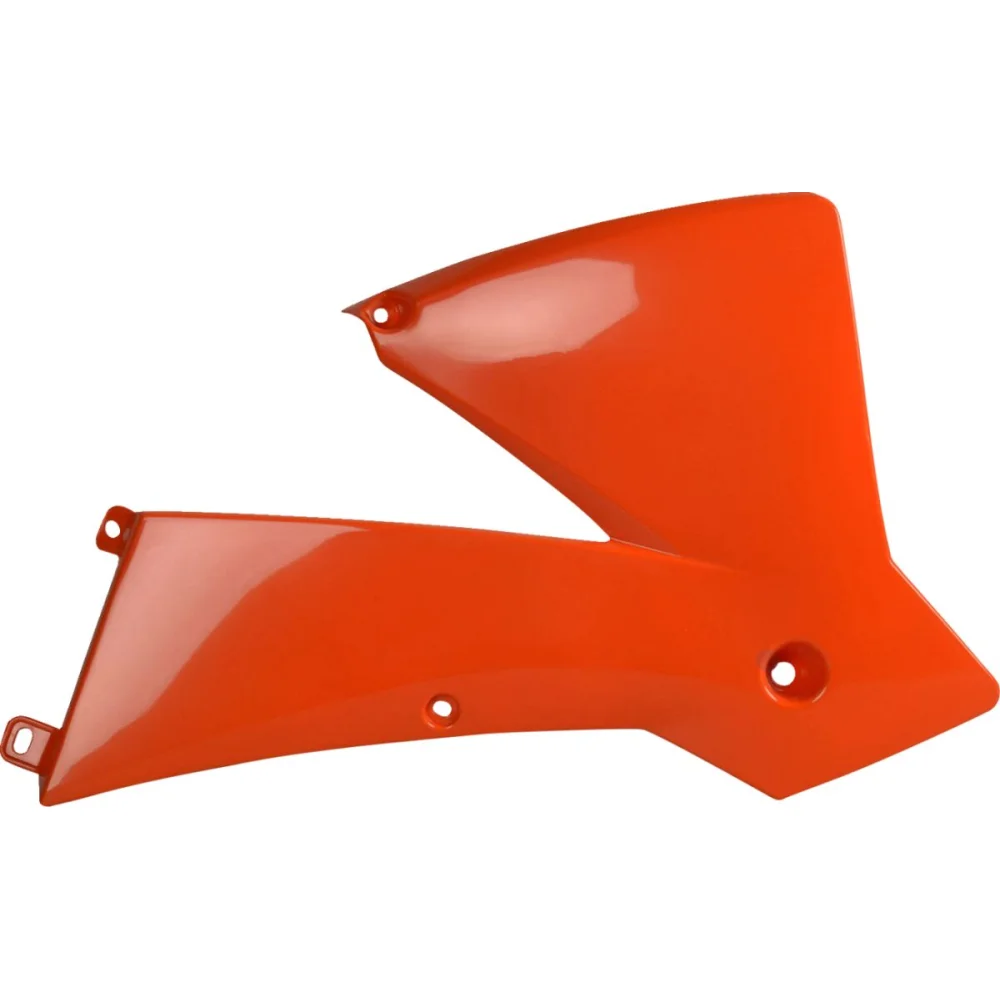 Coperture Radiatore Per Ktm Plastic Orange Polisport