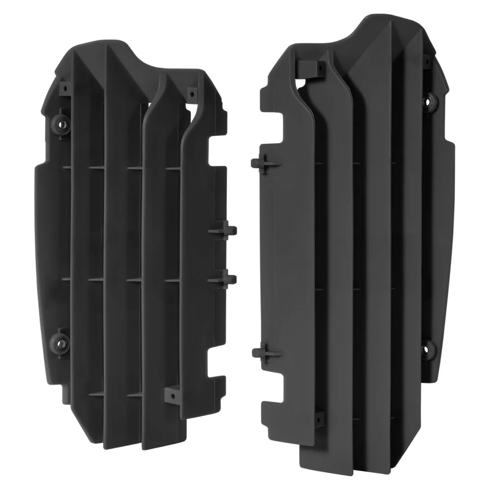 Griglie Radiatore Per Kawasaki Plastic Black Polisport