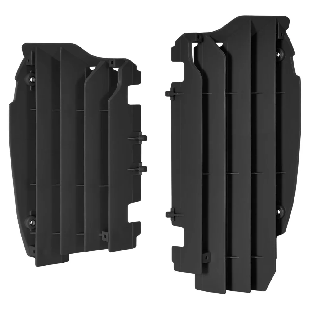 Griglie Radiatore Per Kawasaki Black Polisport