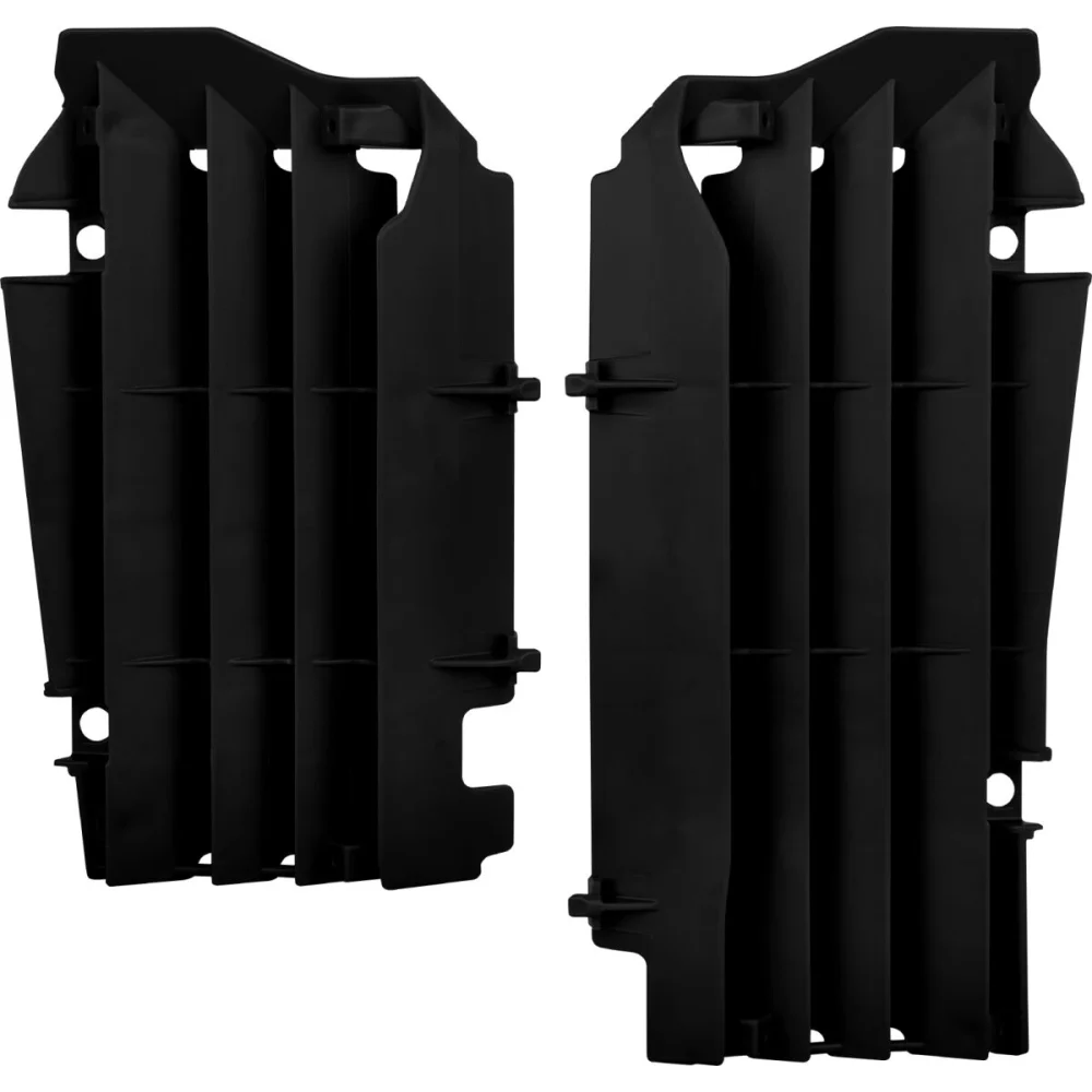 Griglie Radiatore Per Kawasaki Plastic Black Polisport
