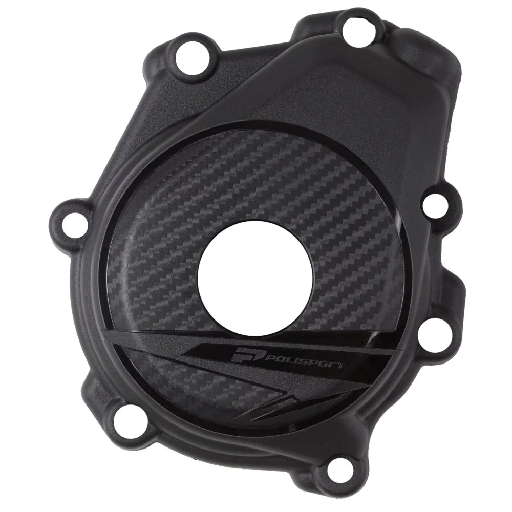 Protezione Coperchio Accensione Plastic Black Polisport