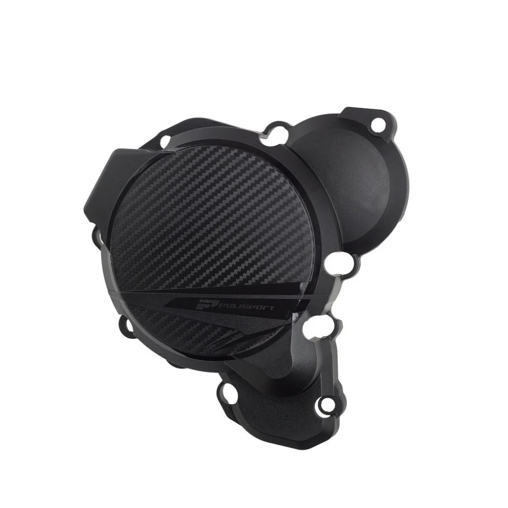 Protezione Coperchio Accensione Plastic Black Polisport