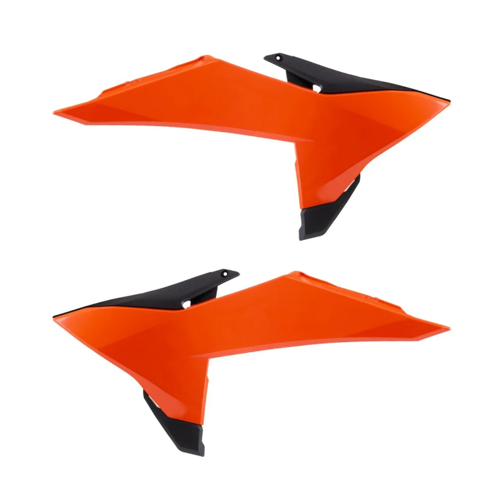 Coperture Radiatore Per Ktm Orange/Black Polisport