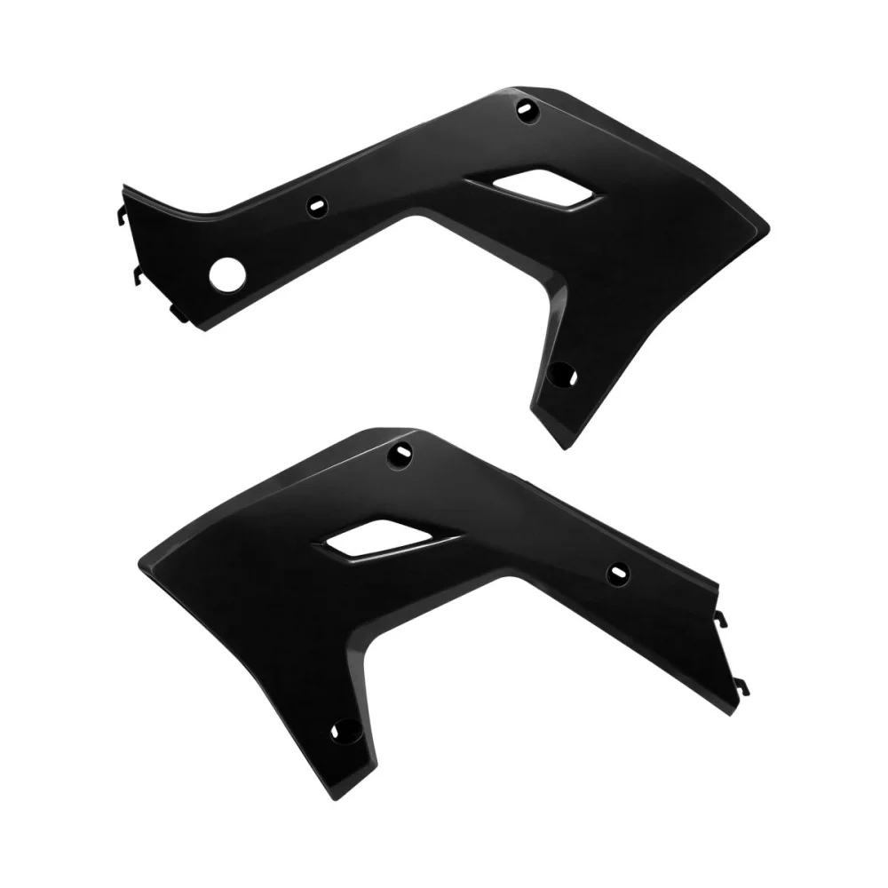 Radiator Shrouds Black Polisport