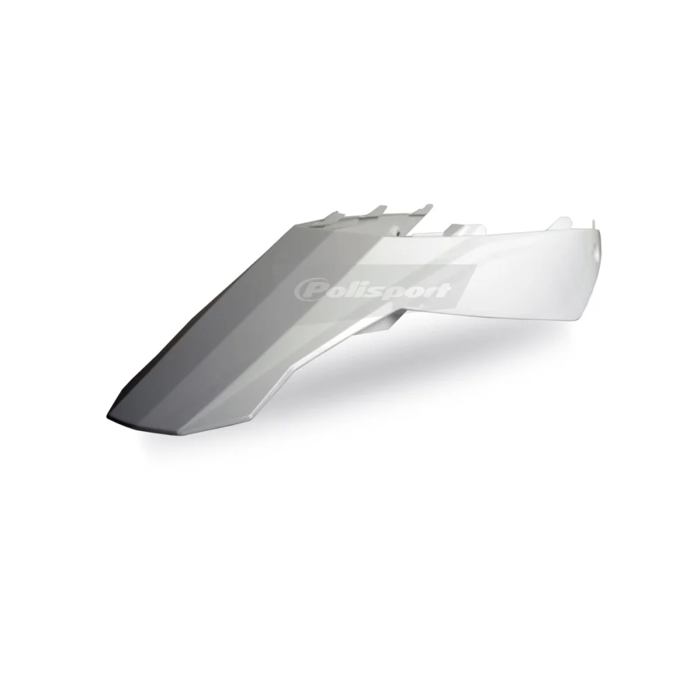 Parafango Posteriore E Pannelli Laterali In Plastica Di Ricambio White Polisport