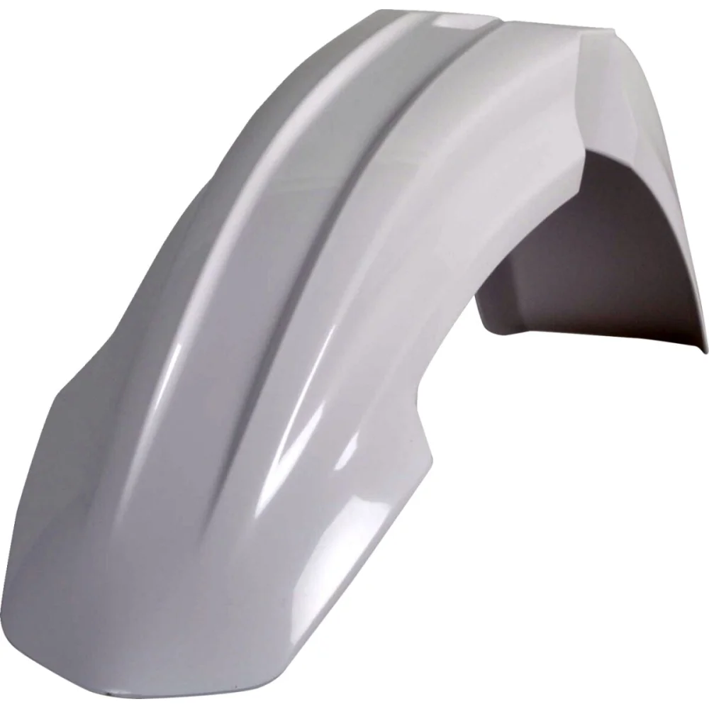 Parafango Anteriore Plastic White Polisport