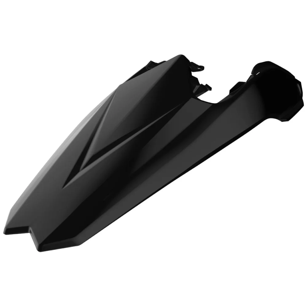 Plastiche Replica Polisport Parafango Posteriore E Fianchetti Laterali Beta Nere Polypropylene Black Polisport