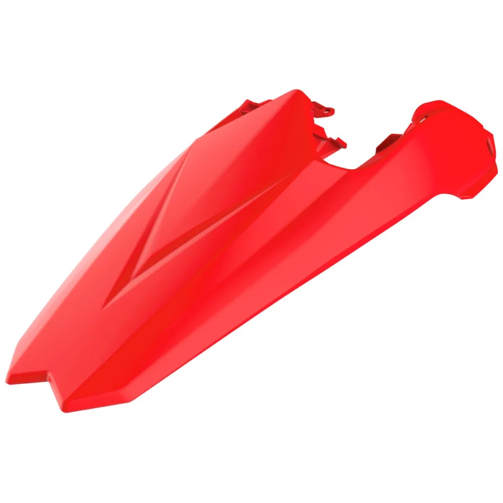 Parafango Posteriore Replica Con Pannelli Laterali Red Polisport