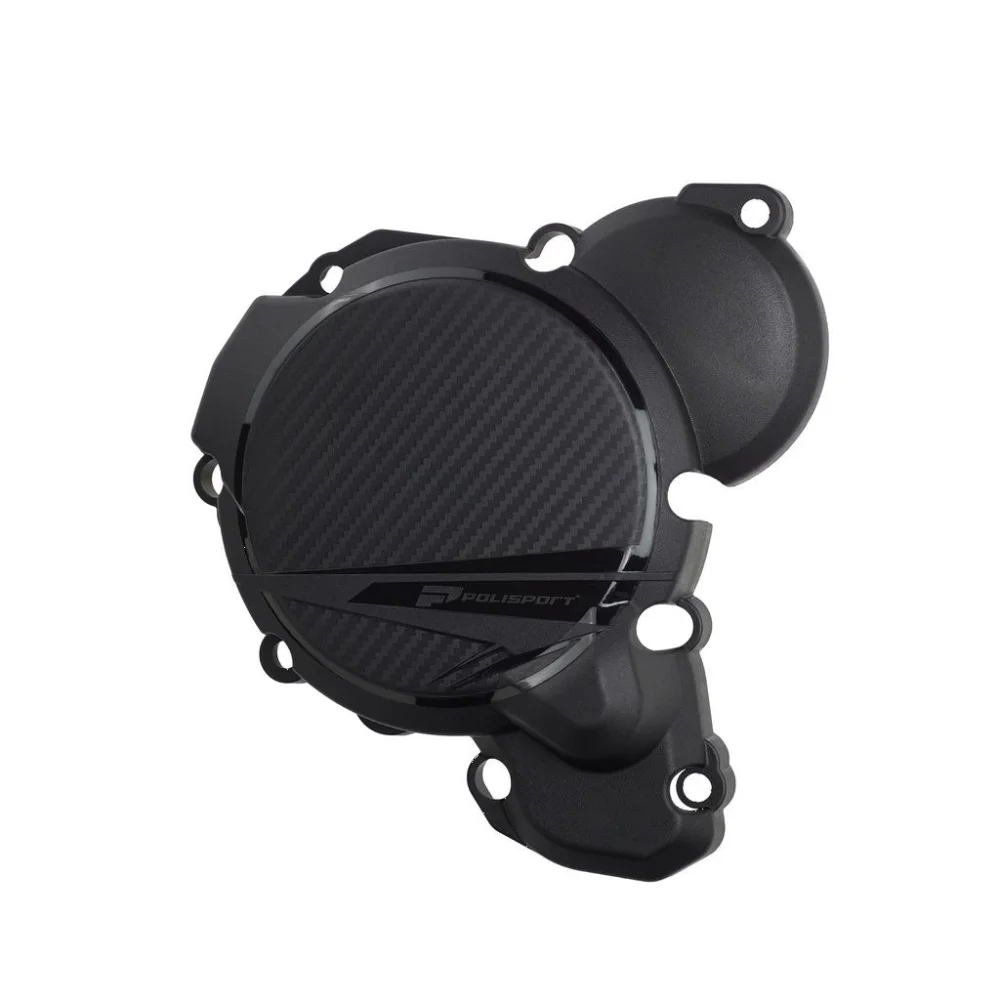 Protezione Coperchio Accensione Plastic Black Polisport