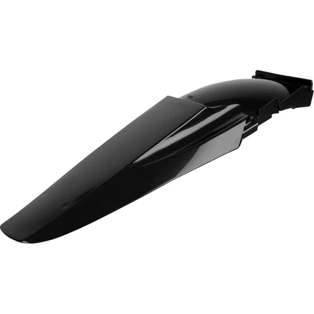 Parafango Posteriore In Plastica Di Ricambio Black Polisport