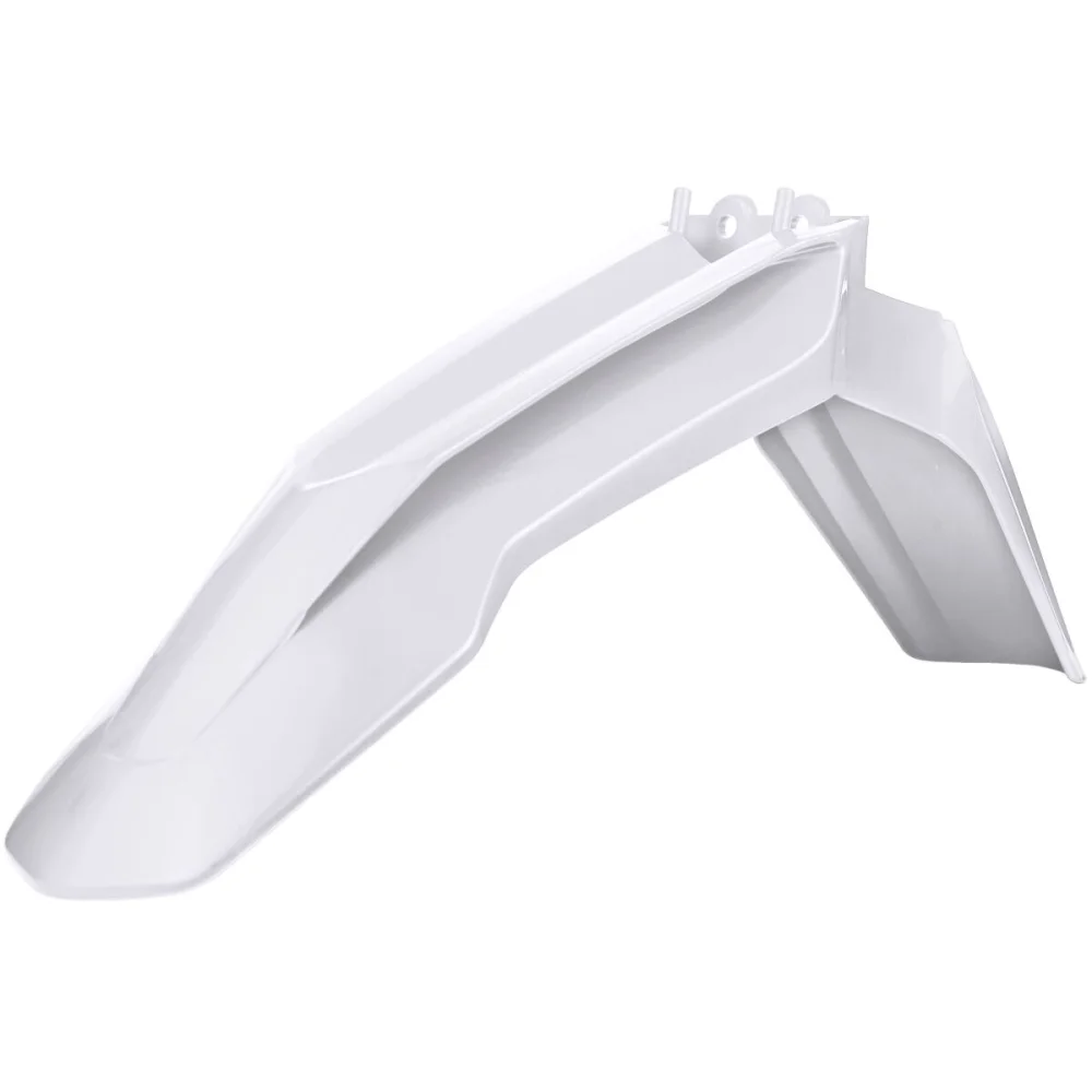 Parafango Anteriore Abs Plastic White Polisport