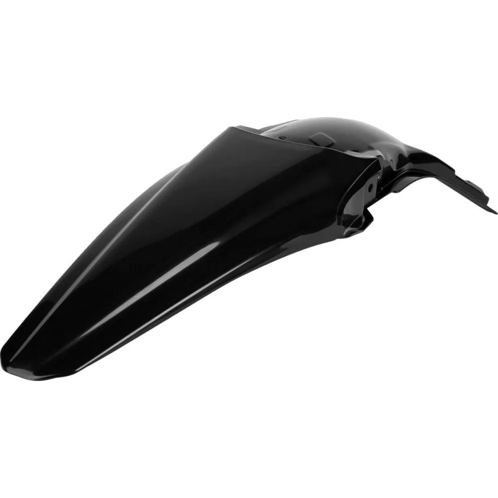 Parafango Posteriore In Plastica Di Ricambio Black Polisport
