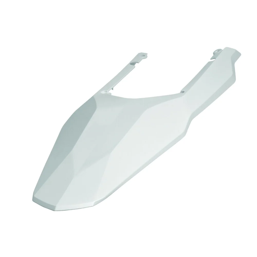 Parafanghi Posteriori In Plastica Di Ricambio Posteriore Polypropylene White Polisport