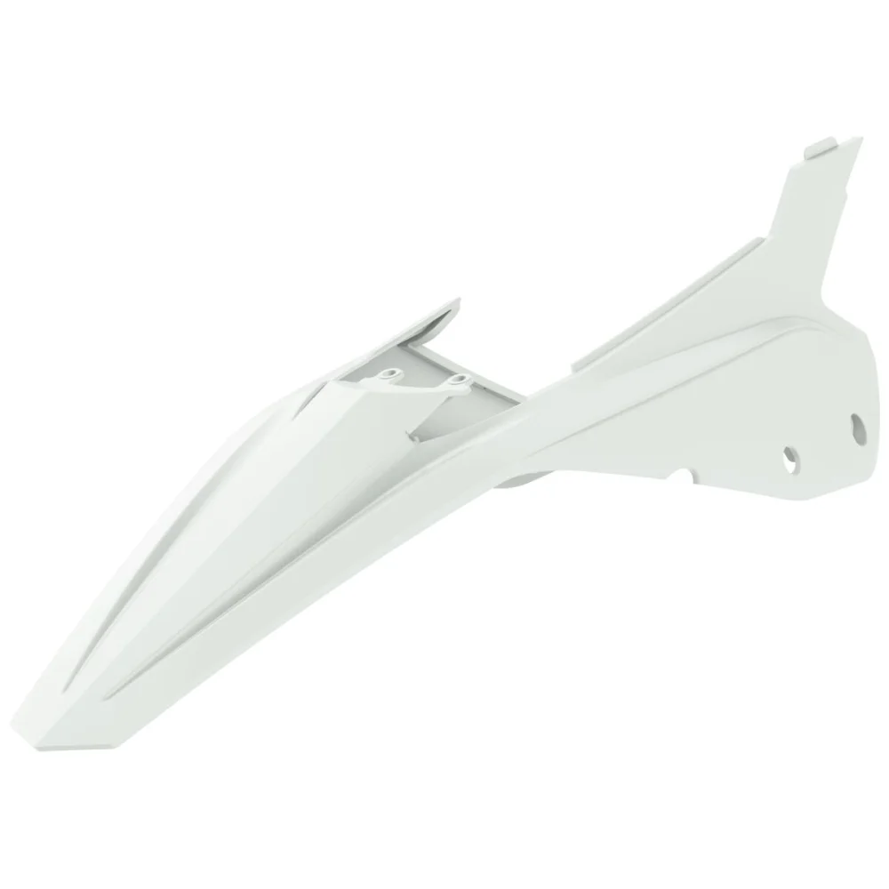 Parafango Posteriore White Polisport