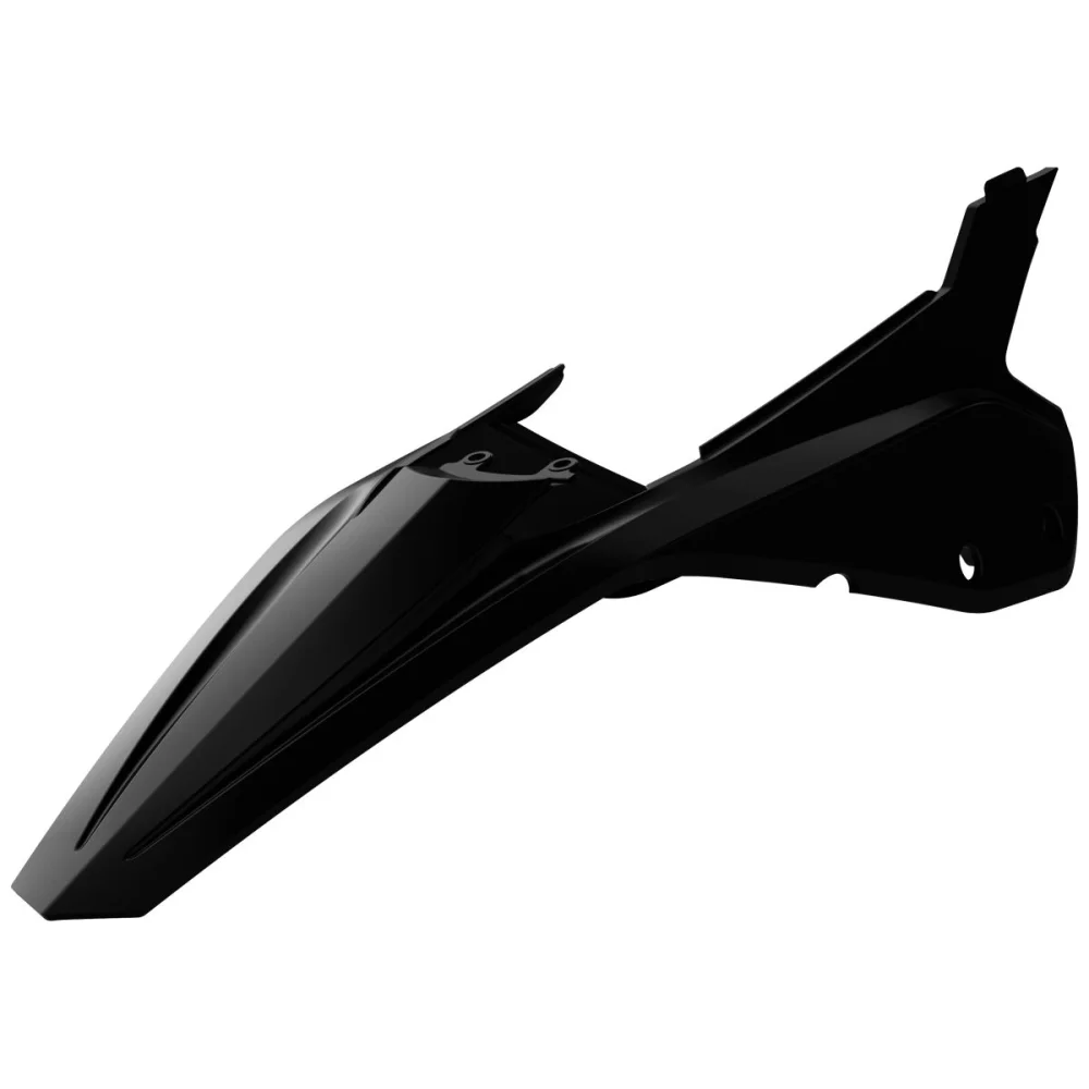 Parafango Posteriore Abs Plastic Black Polisport
