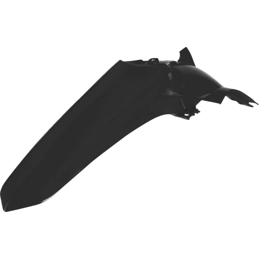 Parafango Posteriore Polypropylene Black Polisport