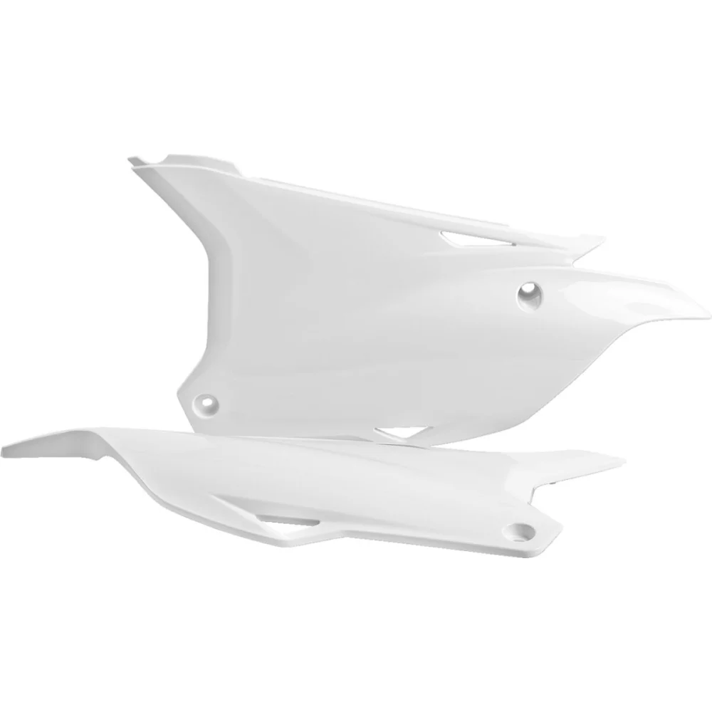 Pannelli Laterali Per Kawasaki White Polisport