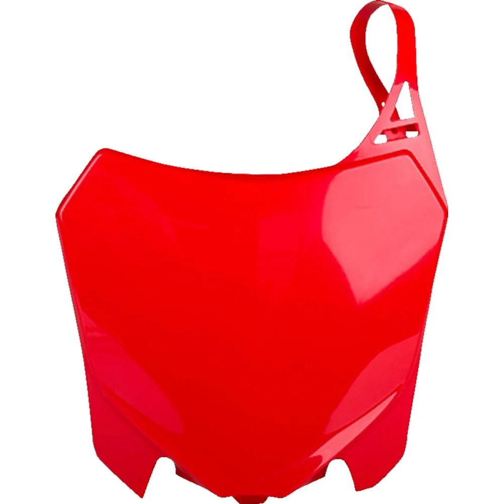 Tabella Portanumero Anteriore Plastic Red Polisport