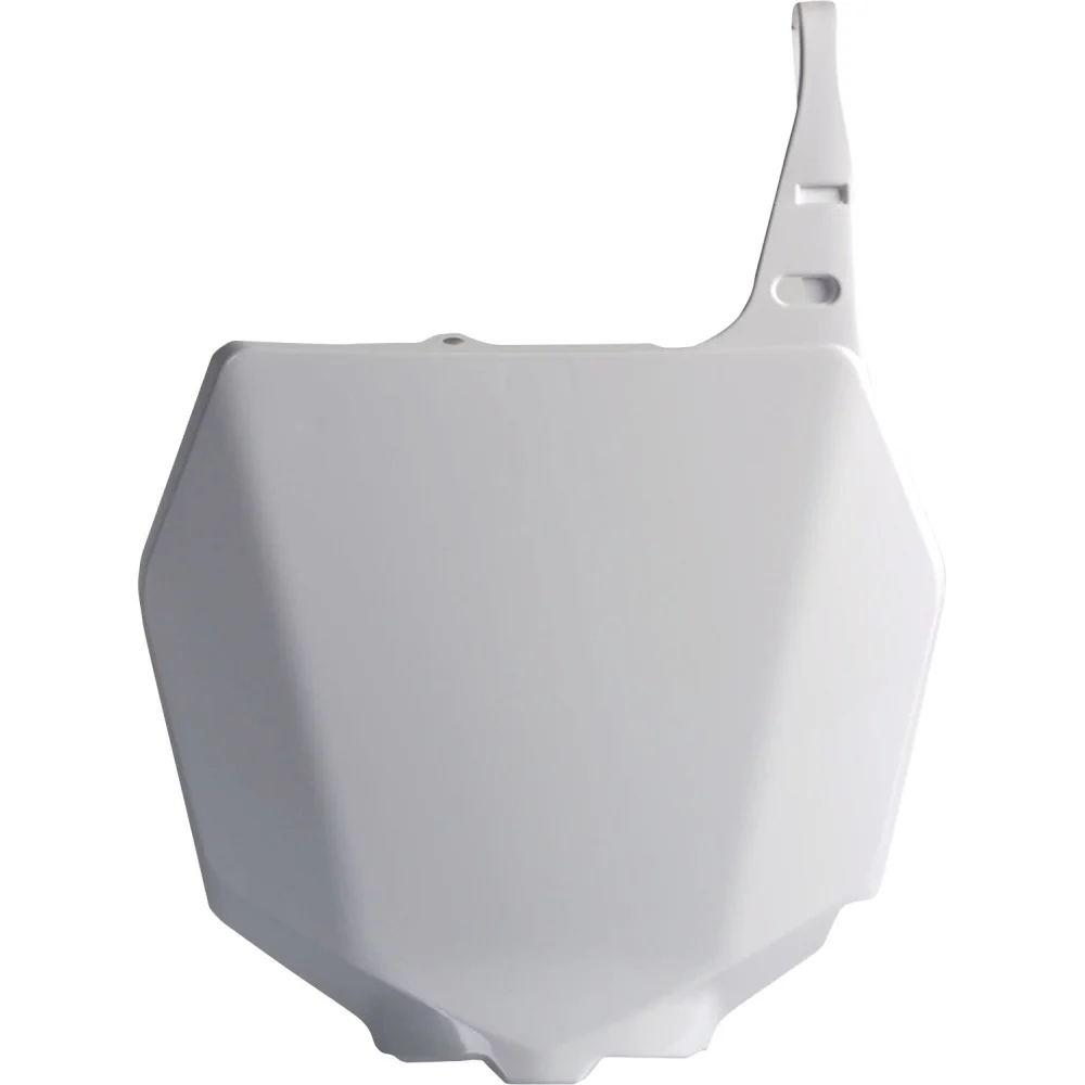 Tabella Portanumero Anteriore Plastic White Polisport