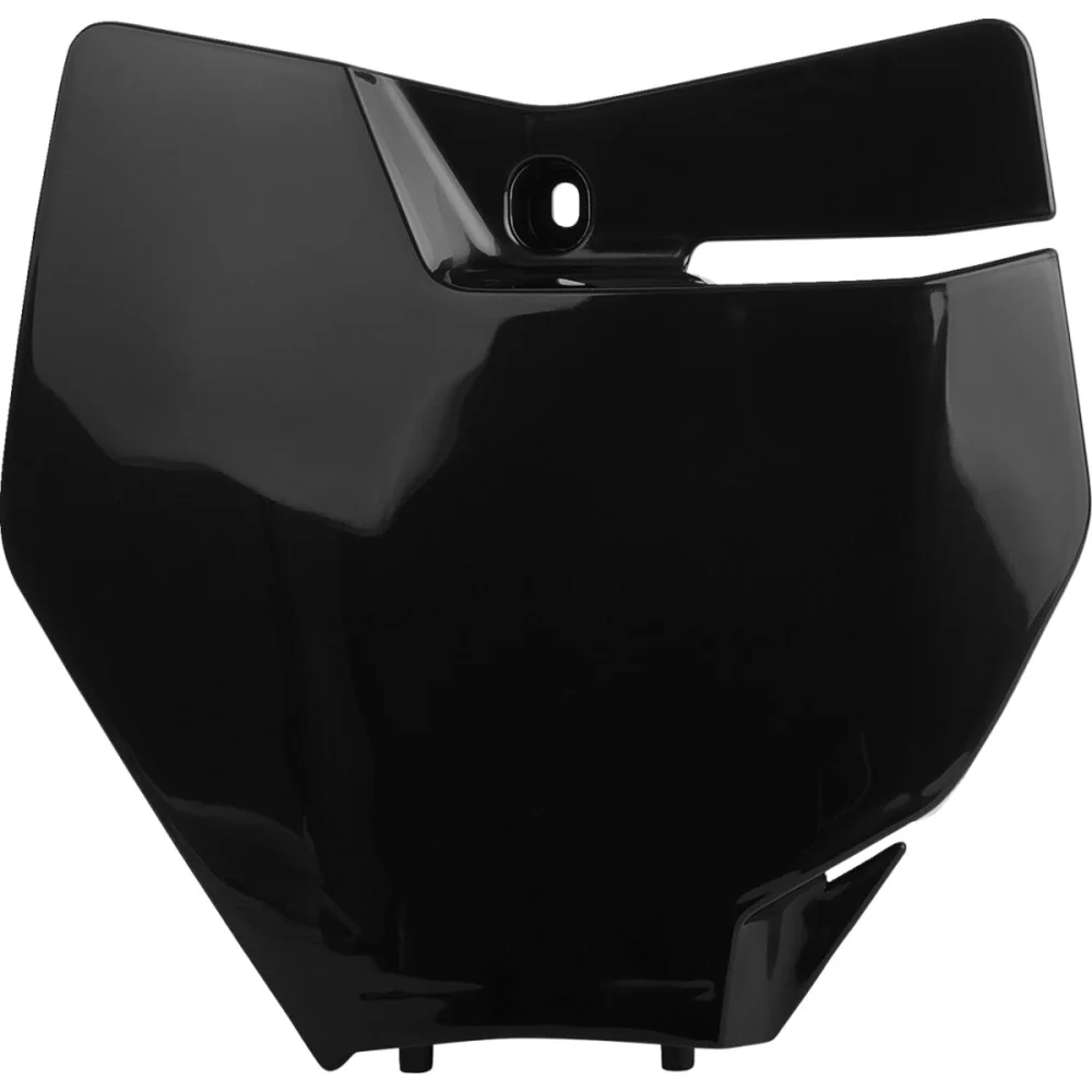 Tabella Portanumero Anteriore Plastic Black Polisport