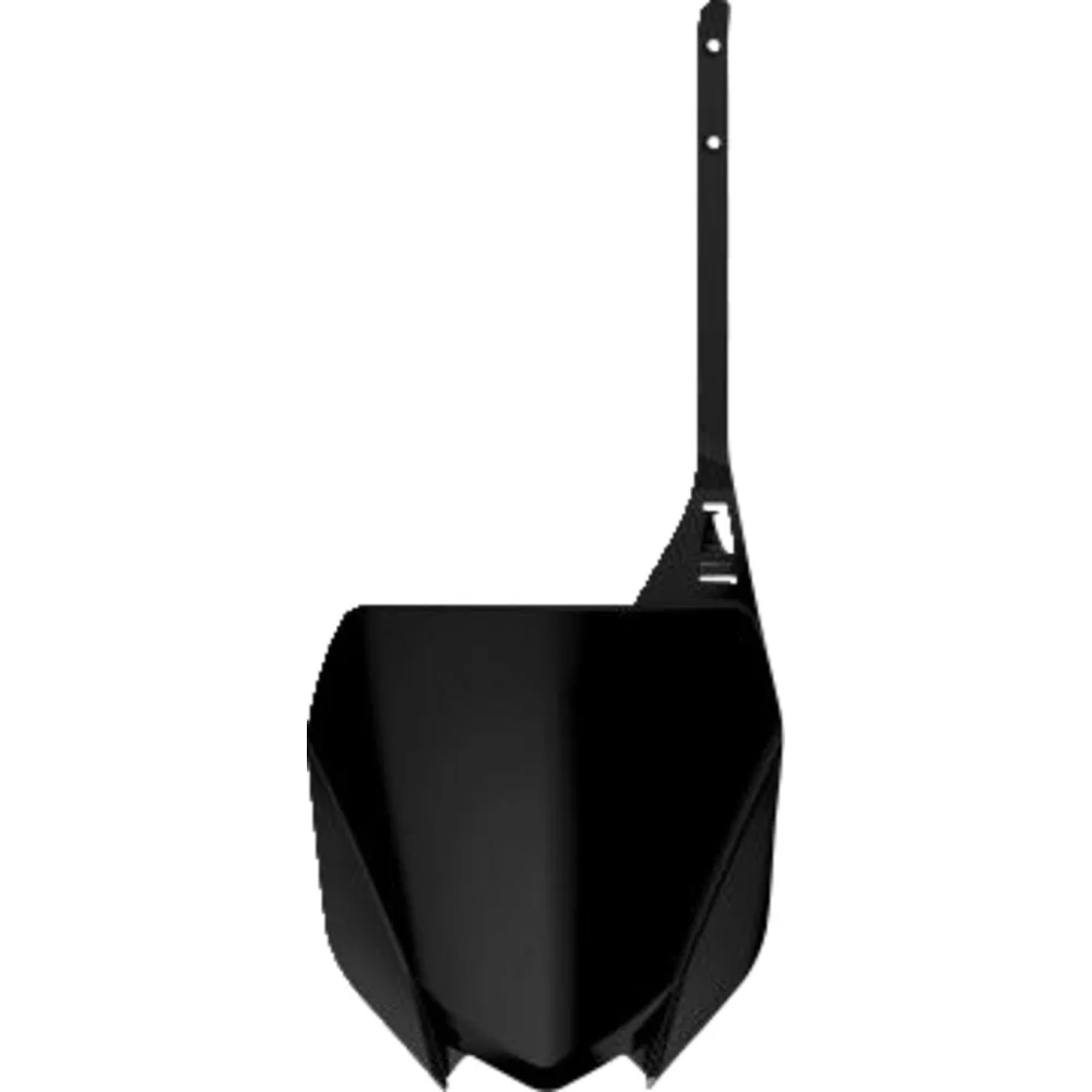 Tabella Portanumero Anteriore Plastic Black Polisport