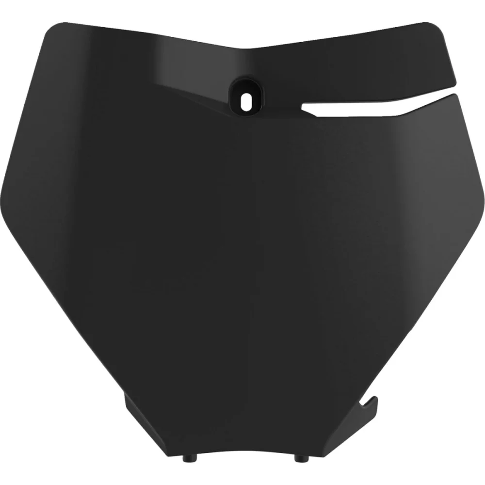 Tabella Portanumero Anteriore Black Polisport