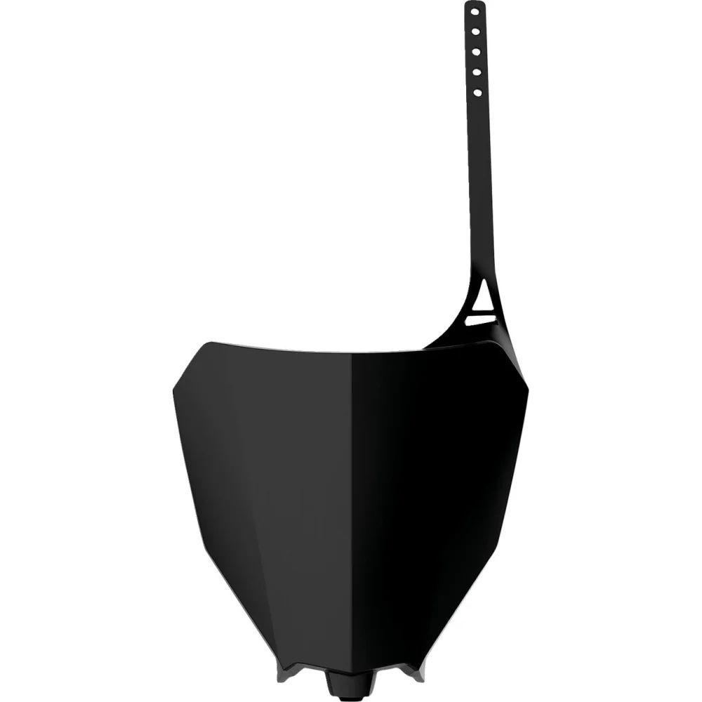 Tabella Portanumero Anteriore Plastic Black Polisport