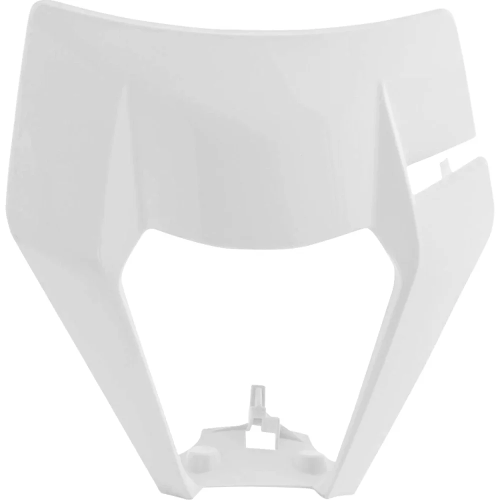 Maschera Faro Plastic White Polisport