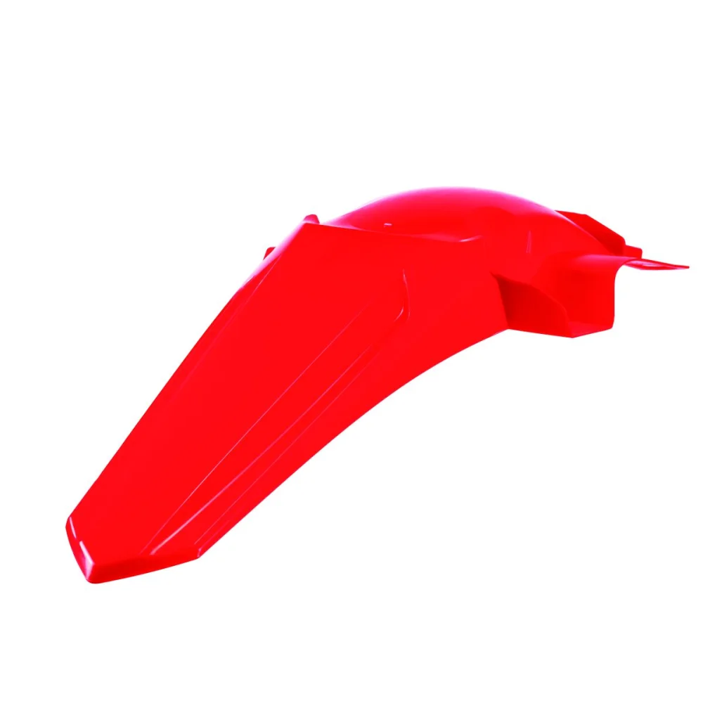 Parafango Posteriore In Plastica Di Ricambio Red Polisport
