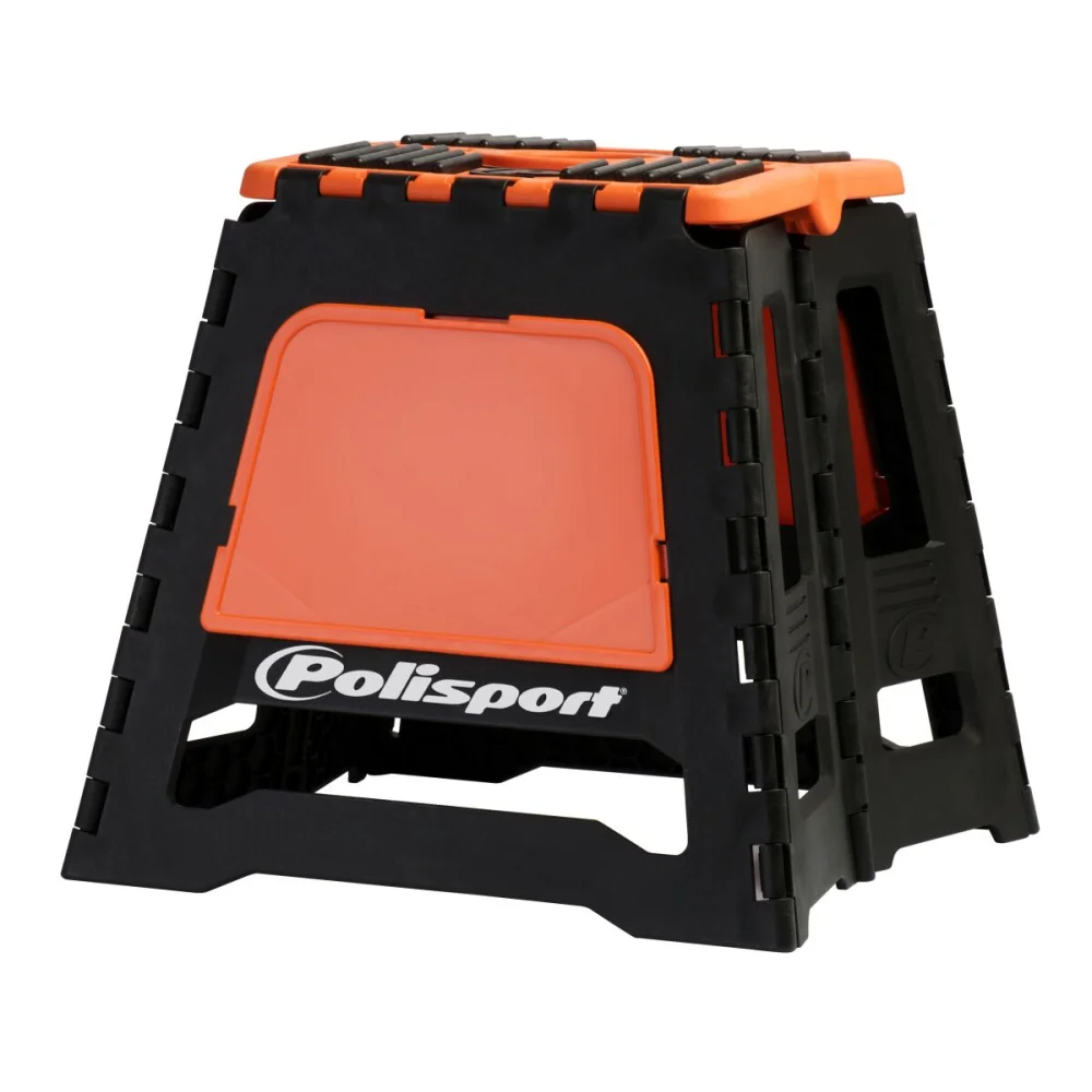 Cavalletto Alzamoto Pieghevole Polypropylene Orange Polisport - 1